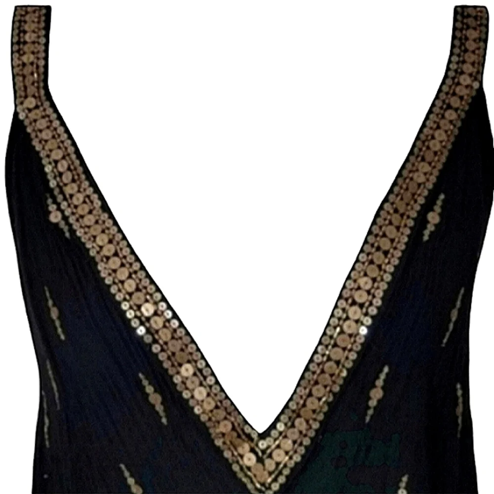 Free People Intimately Rising Sun Sequin Slip Dress Size XS